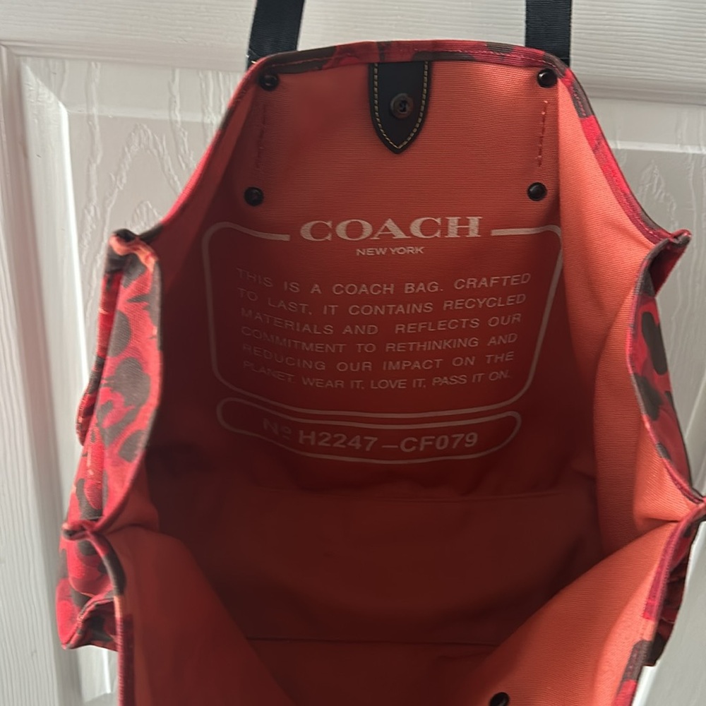 Coach Rexy Camo Tote - Picture 5 of 5